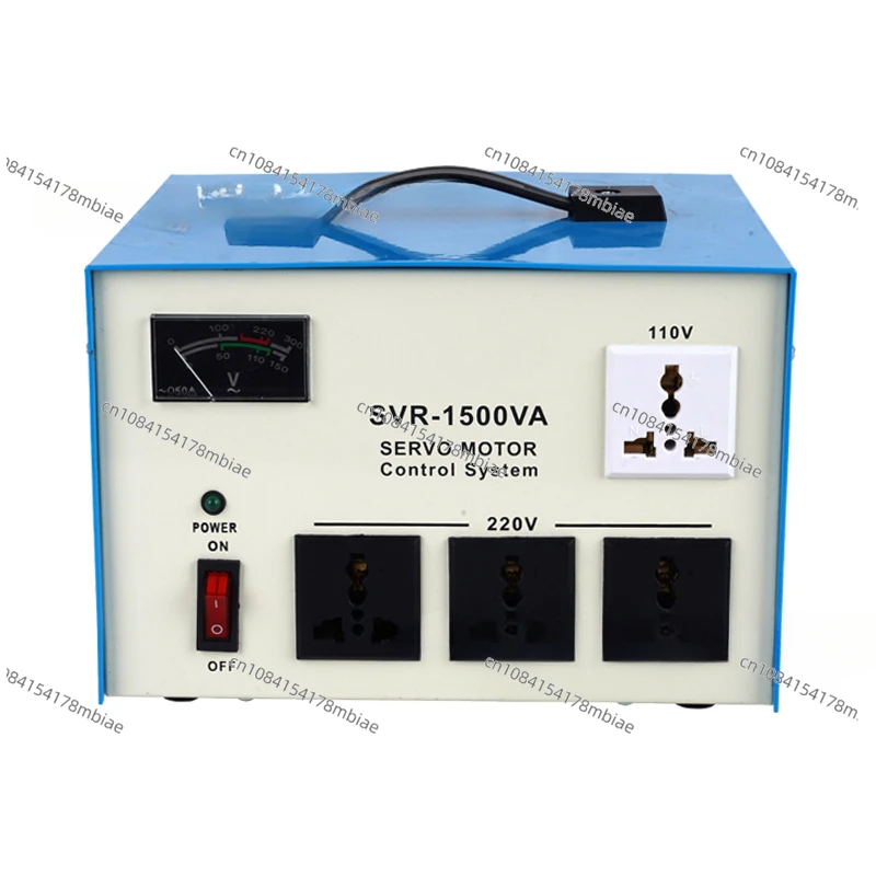 Electronic Single-phase Voltage Regulator SVR-1000VA Home Voltage Regulator Power Supply Equipment