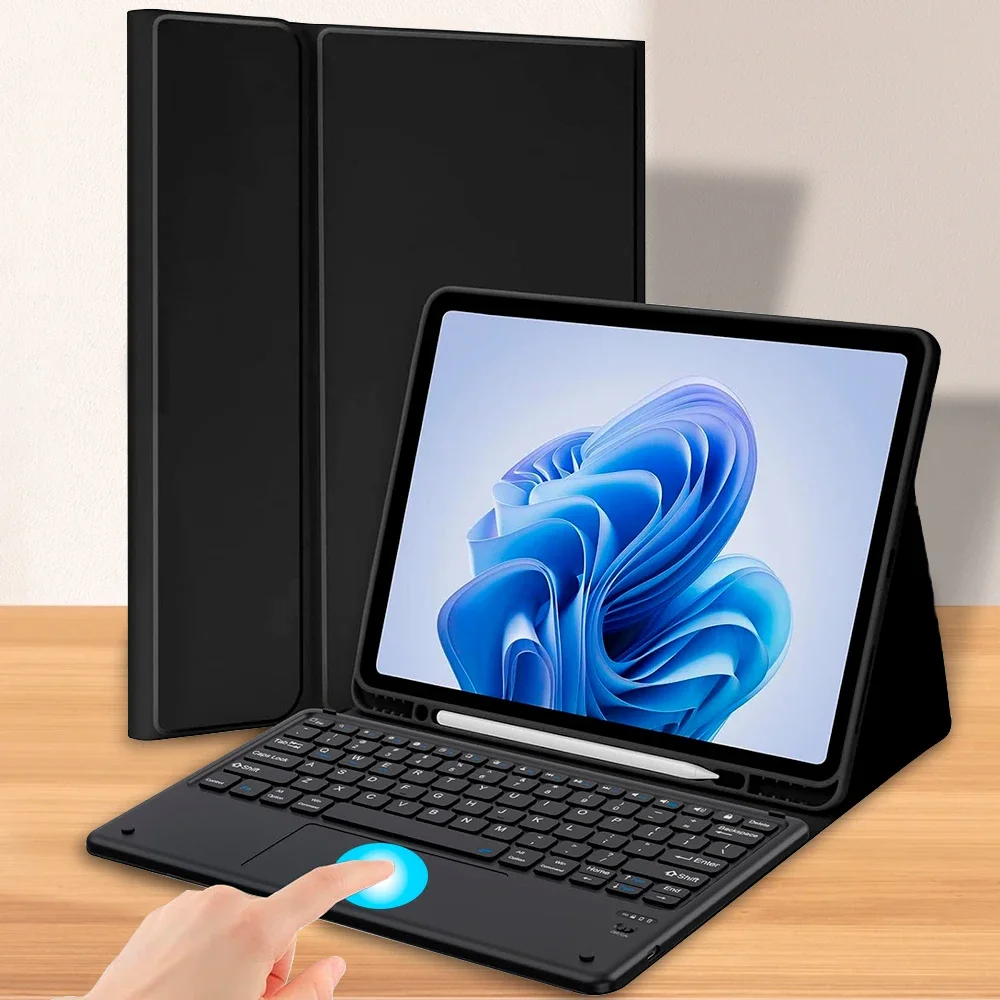 For iPad Keyboard Case for iPad 9th 10th Generation iPad Pro 12 9 11 Inch Air 5 4 Mini 6 2022 10.2 8th 7th Magic Keyboard Case