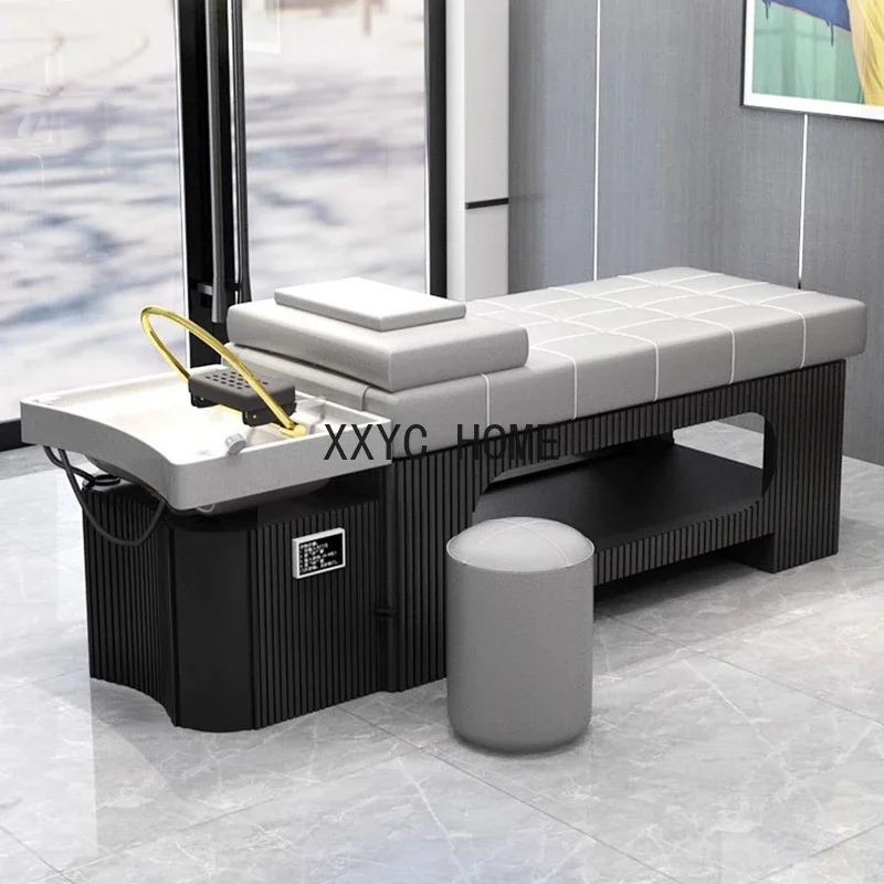 

Роскошный тайский шампунь, массажная кровать, японская спа-салон для головы, фумигация, мытье волос, освещение кровати, оборудование Cama De Champu MQ50SC