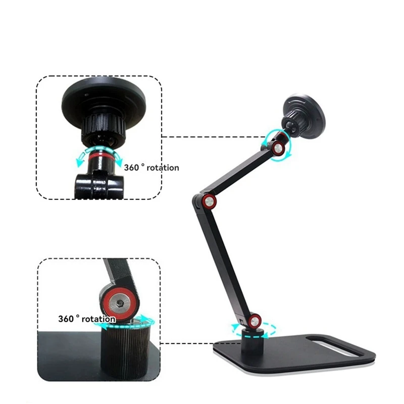 Desktop Stands Magnetic Stands Portable Adjustable Swivel Stands Learning Universal Cell Phone Stands