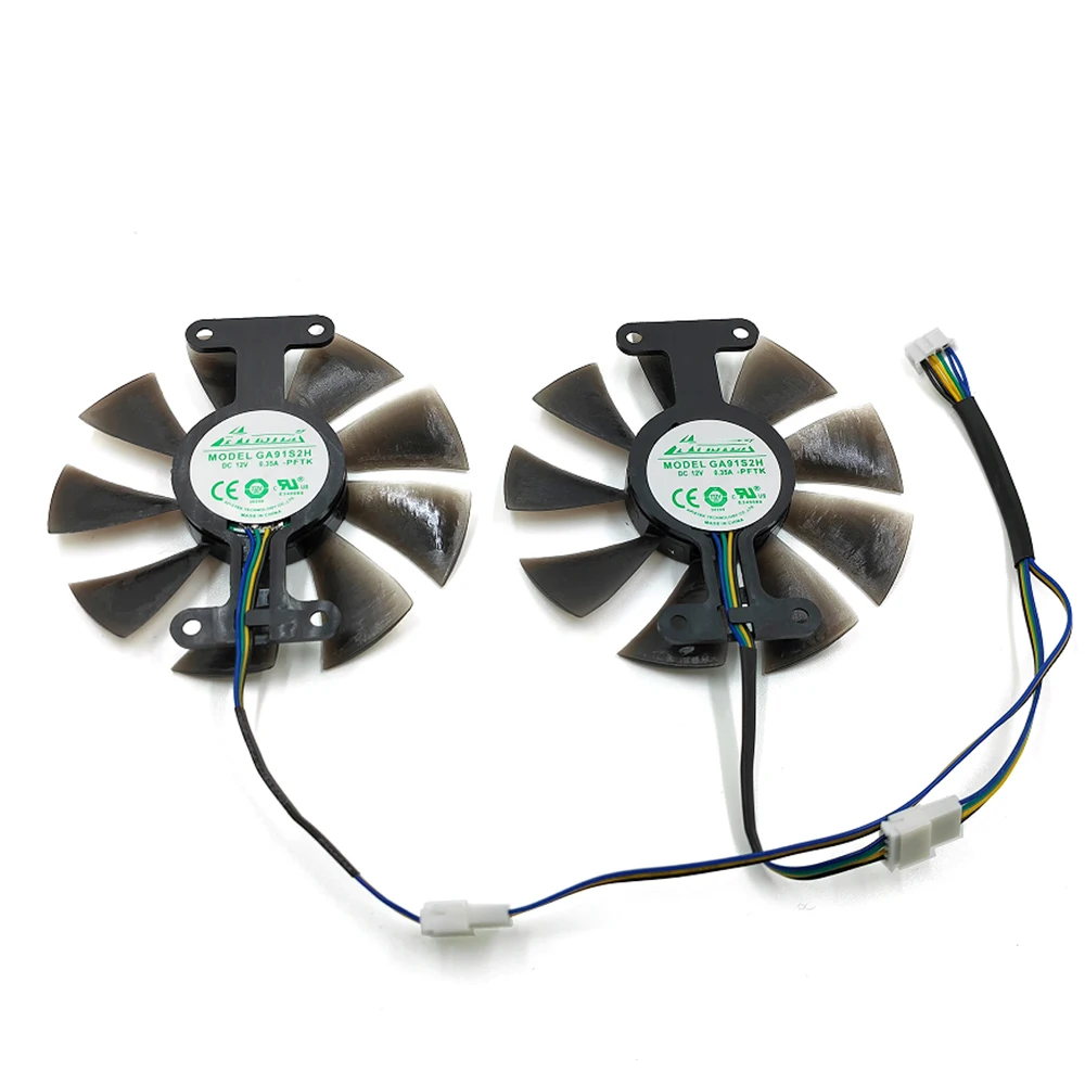 New GA91S2H 12V 0.35A 86mm RX 560 4Pin VGA Fan For SAPPHIRE RX560 Graphics Card Cooling Fan