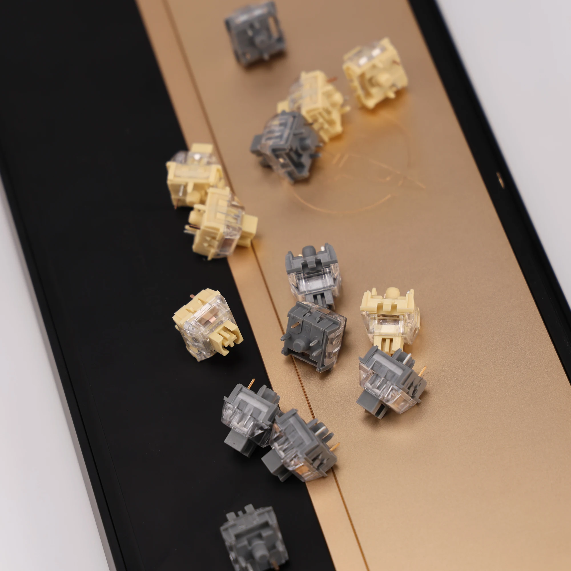 Оптовые переключатели Kailh Box Switch Midnight Pro: линейные тактильные переключатели для кастомных механических клавиатур, совместимые с Cherry MX, 5-контактные