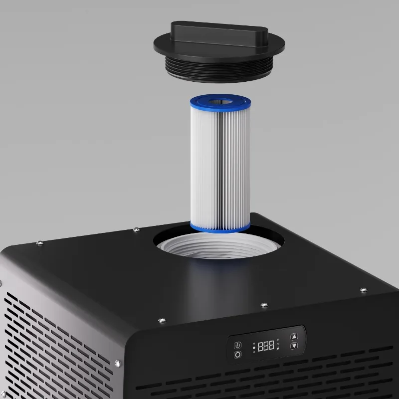 1/2HP 310L Complete Set of Cold Plug-in Water Cooler Water Cooling System Cooling 41F-104F Freestanding Cooler Fast Delivery