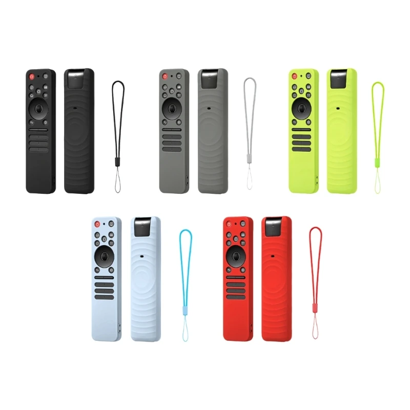Remote Cover For LG MR25GA OLED TV Remote - Shockproof Silicone Case With Lanyard Dustproof Protective Shell For Smart TV