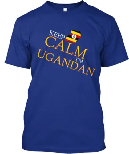 Keep Calm I'm Ugandan T-Shirt Made in the USA Size S to 5XL