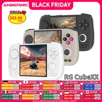 ANBERNIC-consola de juegos portátil RG CubeXX, pantalla IPS de 3,95 "", 720x720, Linux, WIFI, Bluetooth, conexión HD, consola de videojuegos Retro