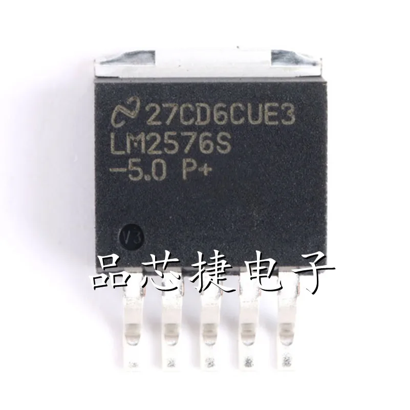 

5pcs/Lot LM2576SX-5.0/NOPB Marking LM2576S-5.0 P+ TO-263-5 SIMPLE SWITCHER 40V, 3A Low Component Count Step-Down Regulator