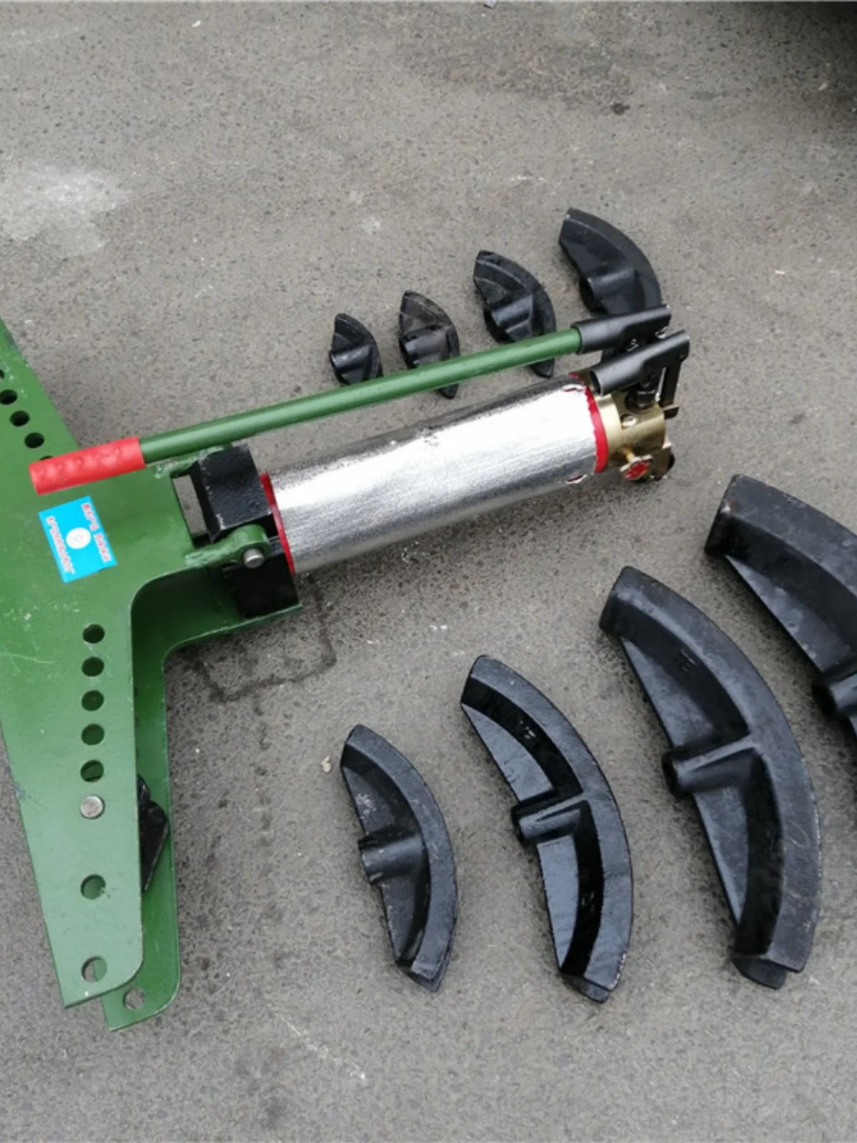 Dobrador de tubos hidráulico manual SWG-2A Dobrador de tubos integral de tubos hidráulicos 2 polegadas 3 polegadas 4 polegadas