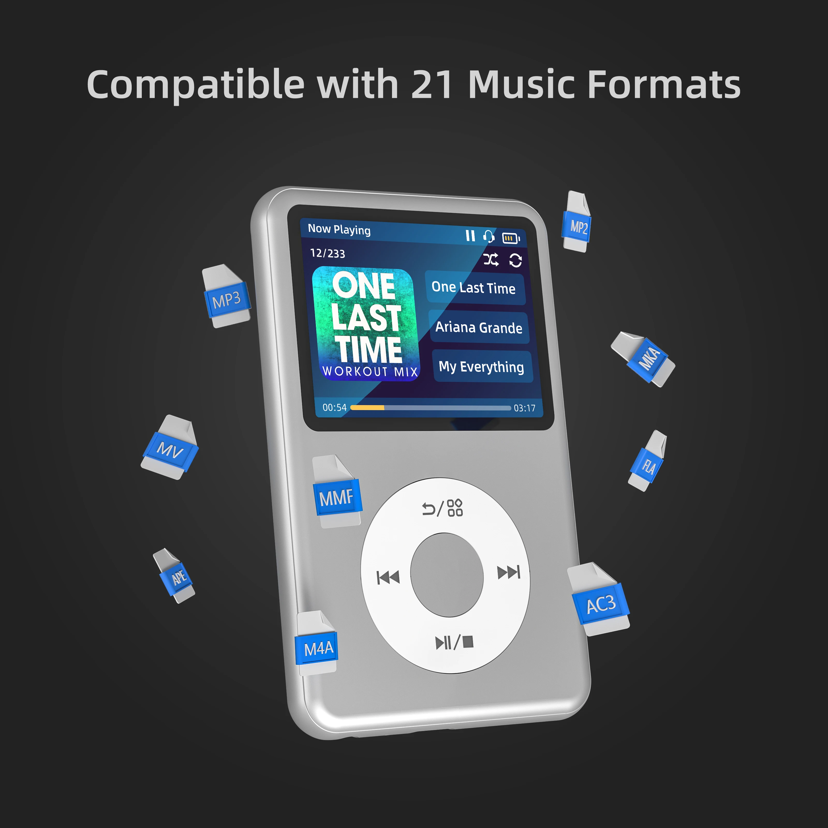 INNIOASIS Y1 Mp3 Music Player Bluetooth with Video, Ipod Classic