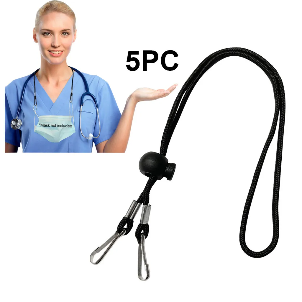 Adjustable Face Mask Lanyard Handy&Convenient Mask Rest&Ear Holder Rope