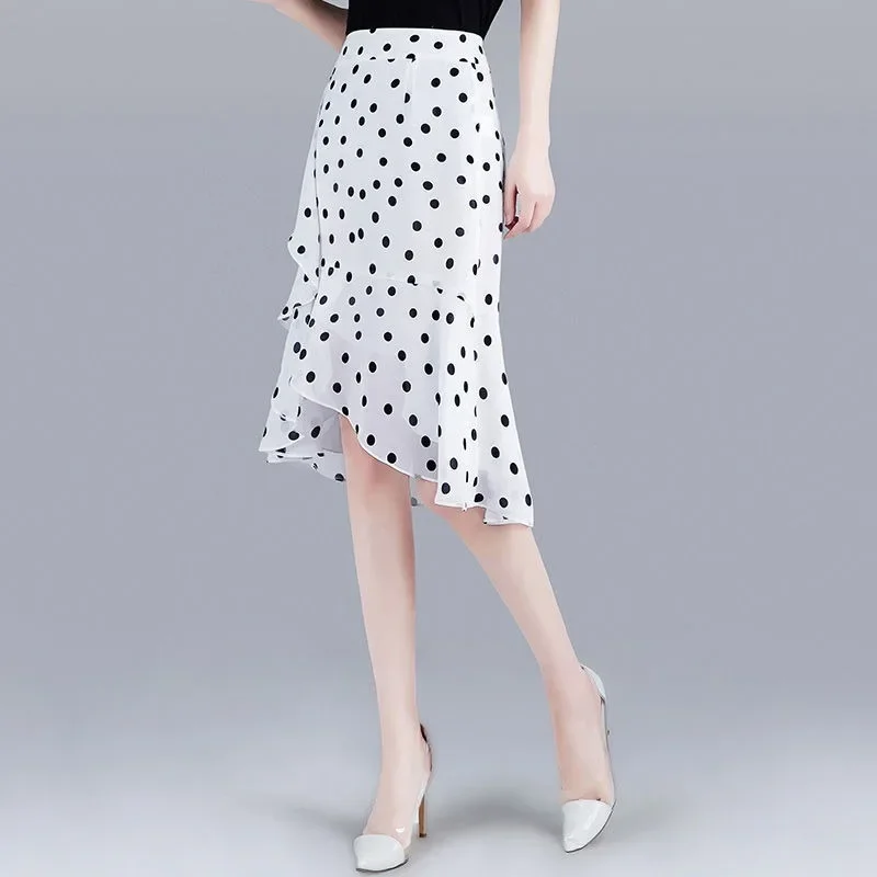 

Woman Skirt Chic And Elegant High Waist Ruffle Skirts For Women Trend Summer 2024 Offer High Quality Harajuku New In Quality V