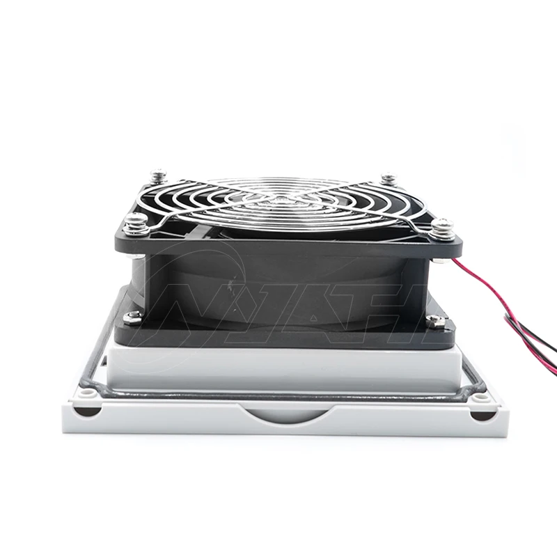 ventilator 148.5*148.5mm DC24V 12V AC230V cooling fan for cabinet with 12038mm ball bearing axial fan and fan grill