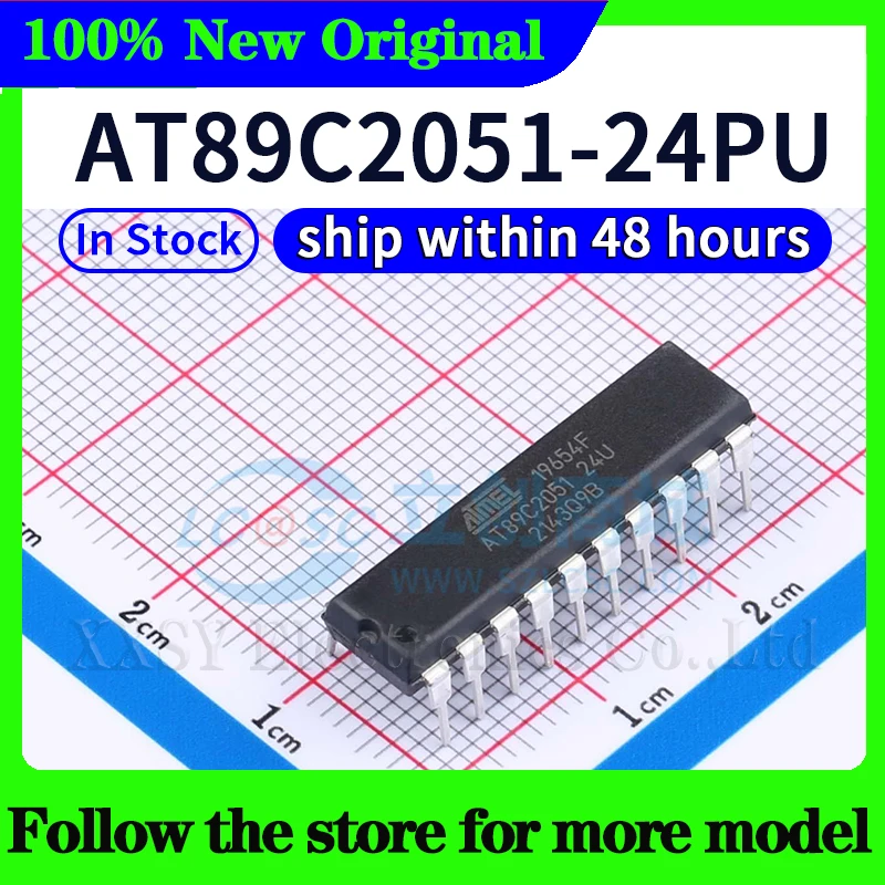 AT89C2051-24PU AT89C51RC-24PU AT89C55WD-24PU AT89C4051-24PU AT89S52-24PU AT89S51-24PU AT89C52-24PI Disponibile 48 ore di nave