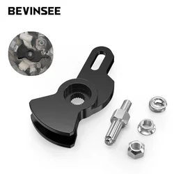 BEVINSEE Adjustable Short Shifter Arm 5-speed Manual Kit for VW Golf MK4 MK5 for Jetta MK4 for Audi A3 for Audi TT MK1