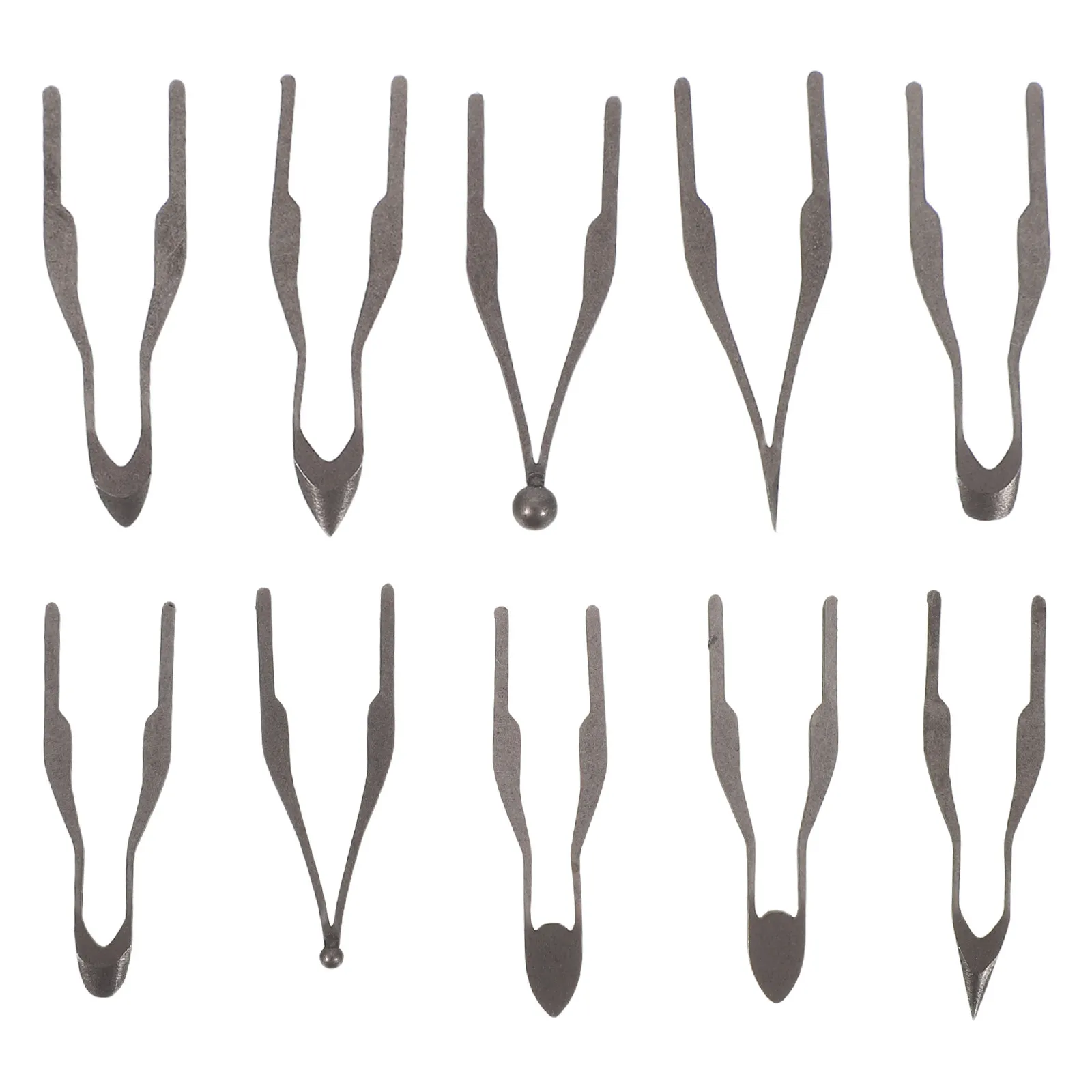 10Pcs Pyrography Wire Tips Iron Wood Burning Pen Nibs for Shading Lettering Detailed Engraving Professional Pyrography Tool view 5