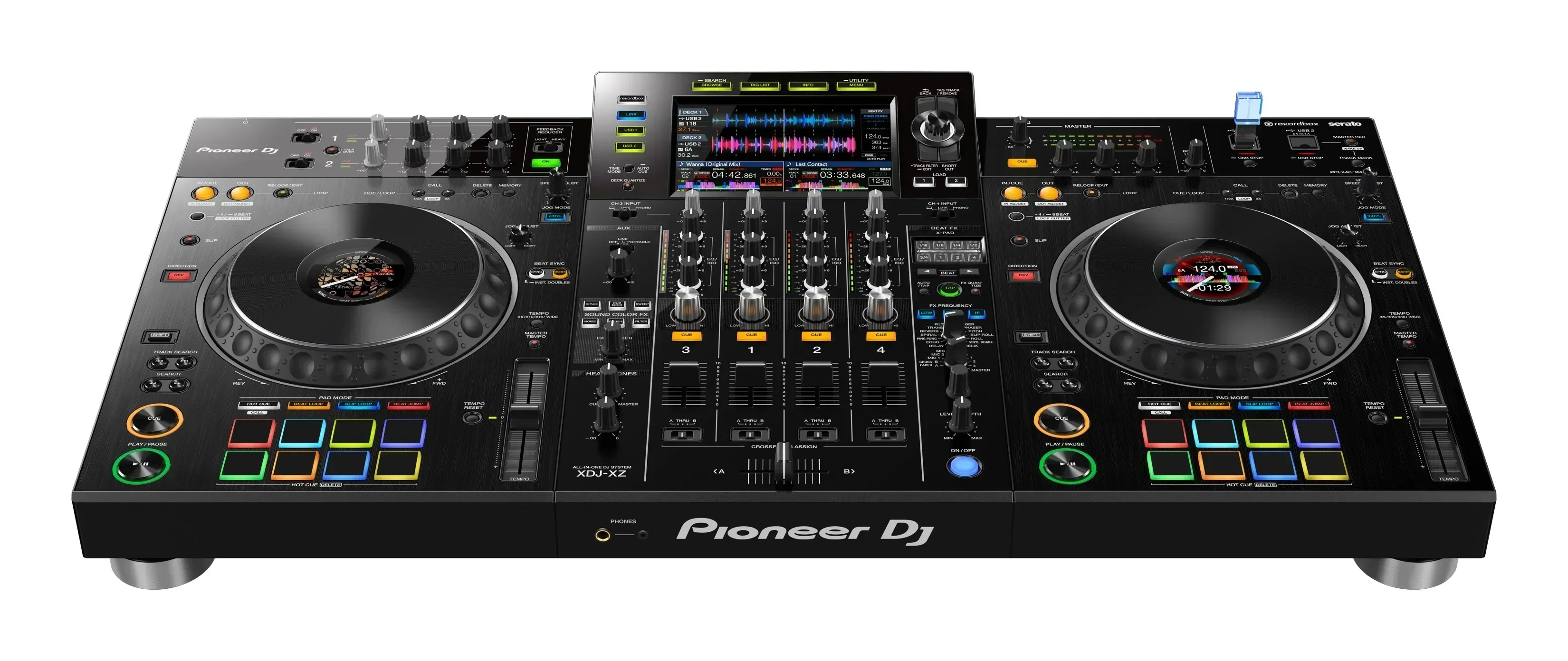 Pioneer XDJXZ  Controller Film,XDJ-XZ Integrated Disc Player Fully Surrounded By White Silver Stickers.Not DJ controller