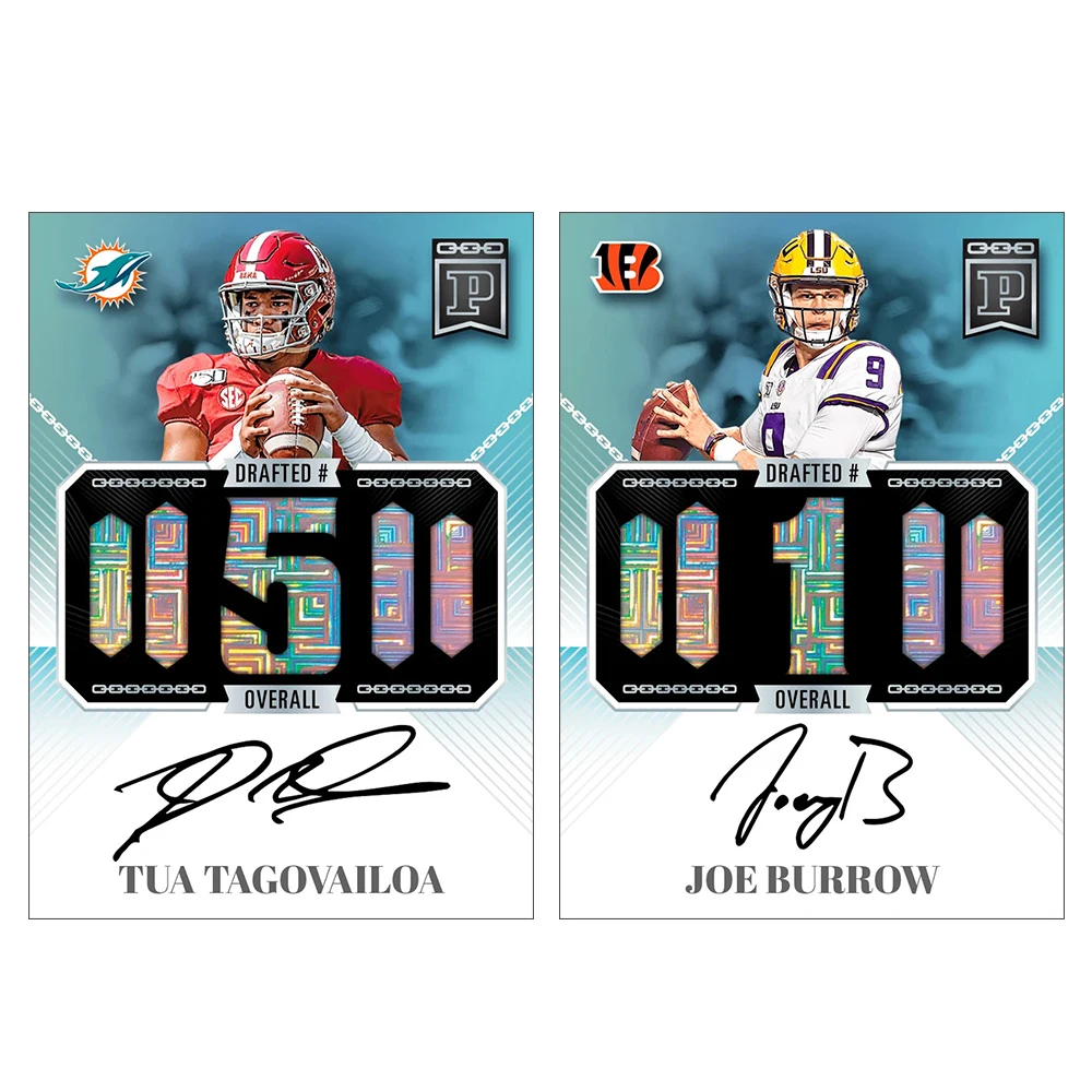 Panini 2020 Football Ceedee Lamb Bryan Edwards Jordan Love Joshua Kelley 수제 사인 수집품 카드 휴일 선물 Beamlaser