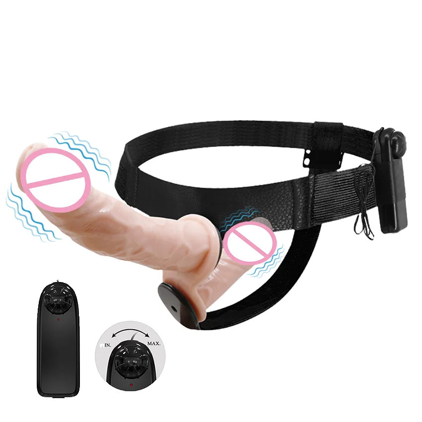 Pasek na realistyczne podwójne dildo spodnie dla kobiet mężczyzn pary dildo majtki dla lesbijek gejów fioletowy wibrator dildo dla gejów