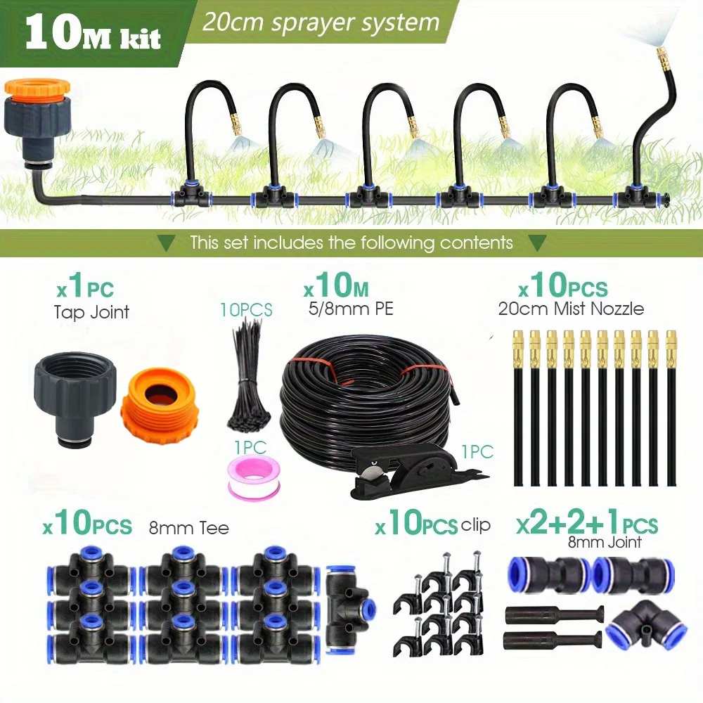 

Flower Watering Device Universal Nozzle Gardening Watering Sprinkler Spray Irrigation Automatic Flower Watering Device Dripper