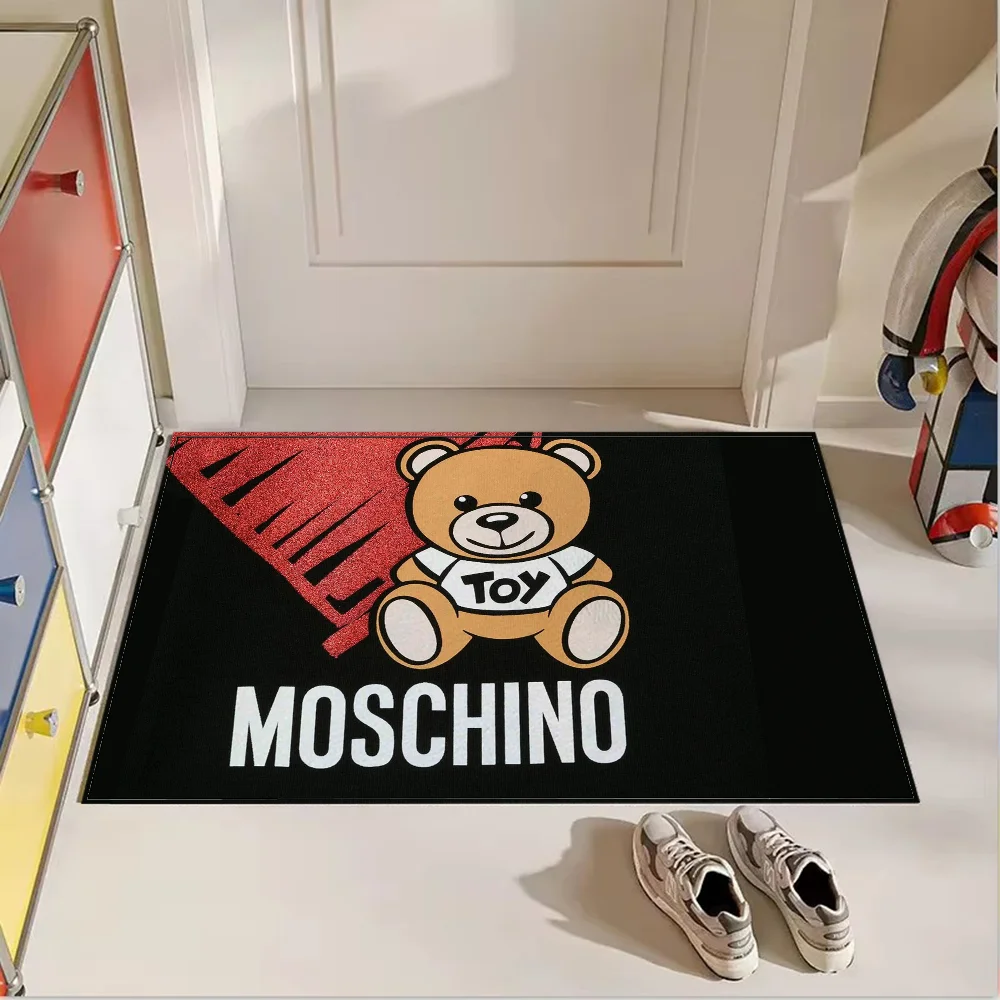 Moschinoes Bath Mat for Hallway on the Floor Luxury Carpet for Bathroom Mats Outdoor Doormat Exterior Entrance Door Kitchen Rugs