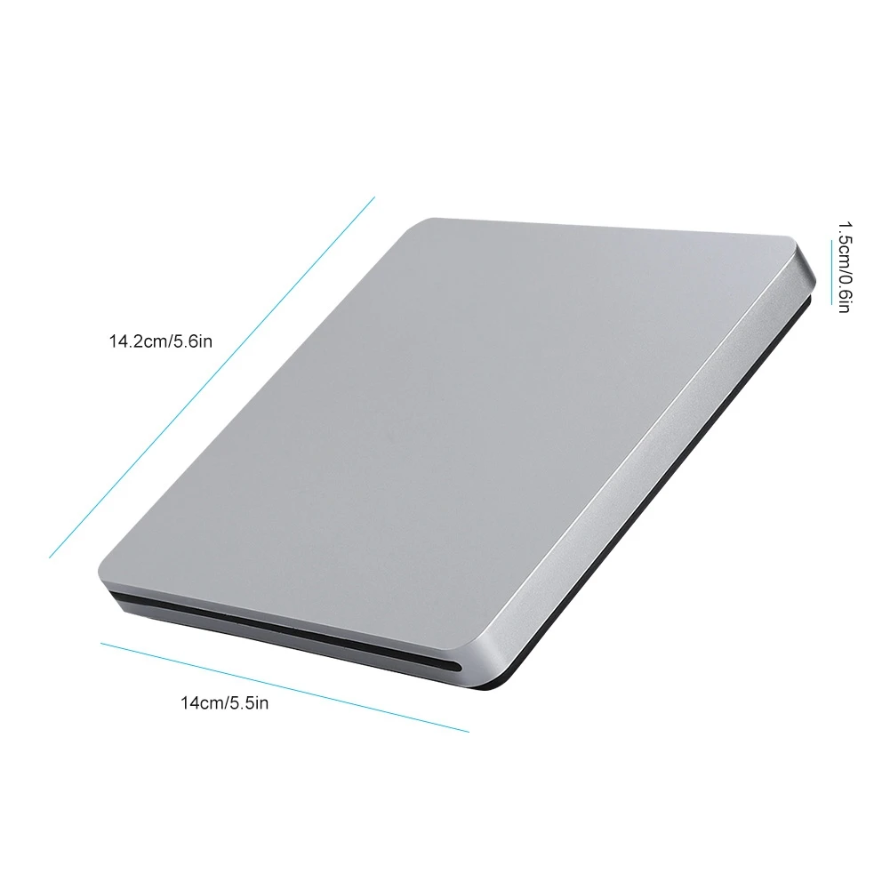 Driver de CD externo DVD externo USB 3.0 Data Slot externo Carga DVD CD Driver para Mac