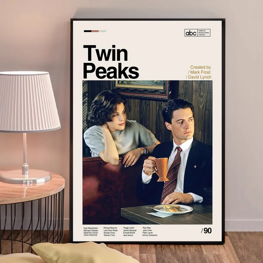 Twin Peaks TV Series Shows Poster Good Quality Prints and Posters HD Quality Poster Wall Art Painting Study Home Decor