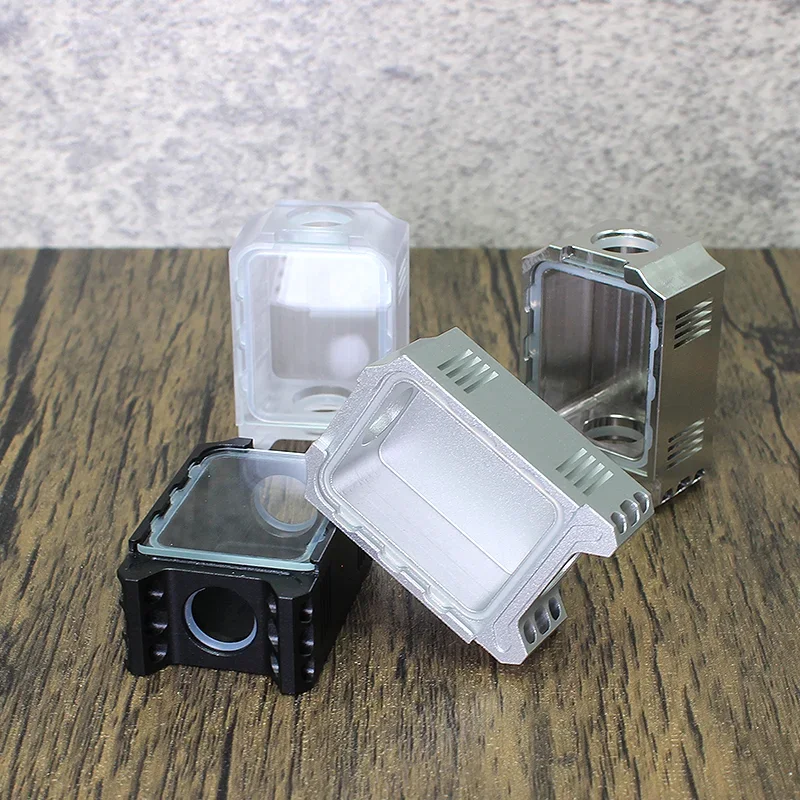 

SXK 415BT V3 Style Boro Tank Four One Five 316SS Compatible with BB/Billet KBRS AIO Box Mod All Boro Style Mods RBA Bridge