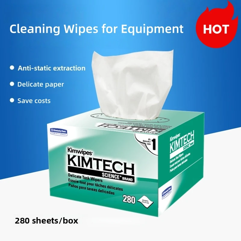 

Gimbo 280 шт./кор. чистка оптического волокна Dustfre, бумажные волоконно-оптические чистящие салфетки, коробка для очистителя оптического волокна, инструмент для оптоволокна