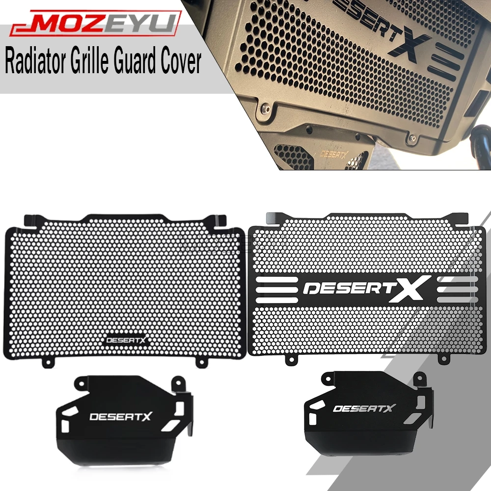 

2025 Motorcycle Radiator Grille Guard Cover Protection For Ducati DESERT X Rally DesertX 2022 2023 2024 Engine Guard Protector