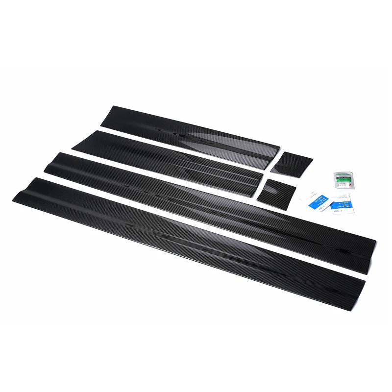 

wholesale carbon fiber material door trim car door panel side skirts door strip for Porsche Cayenne 958