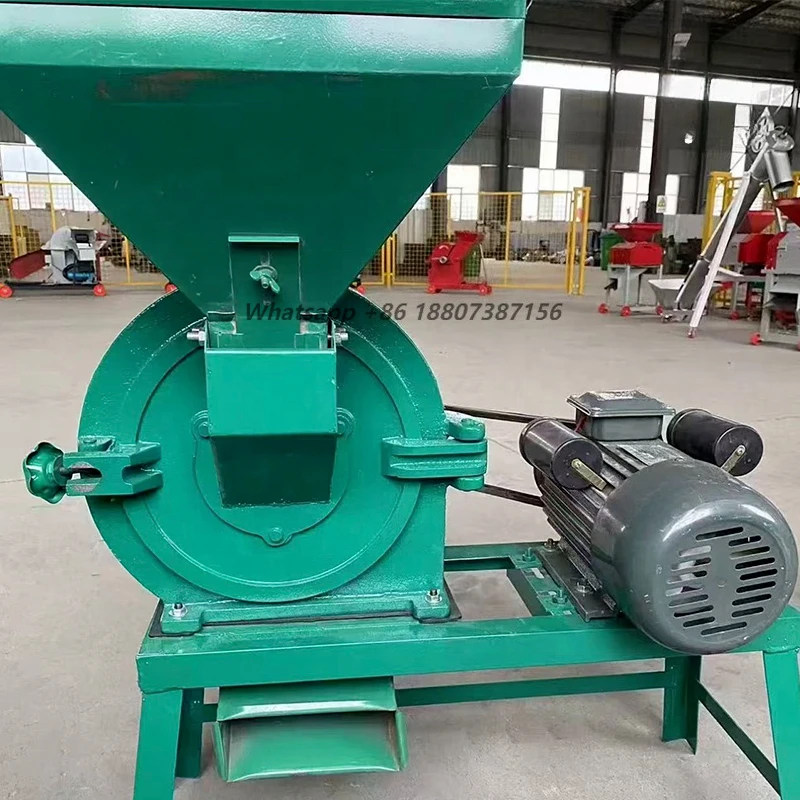 Corn Rice Grinder Machine for Agricultural Grain Processing With Multifunctional Grinding Performance and Convenient Operation