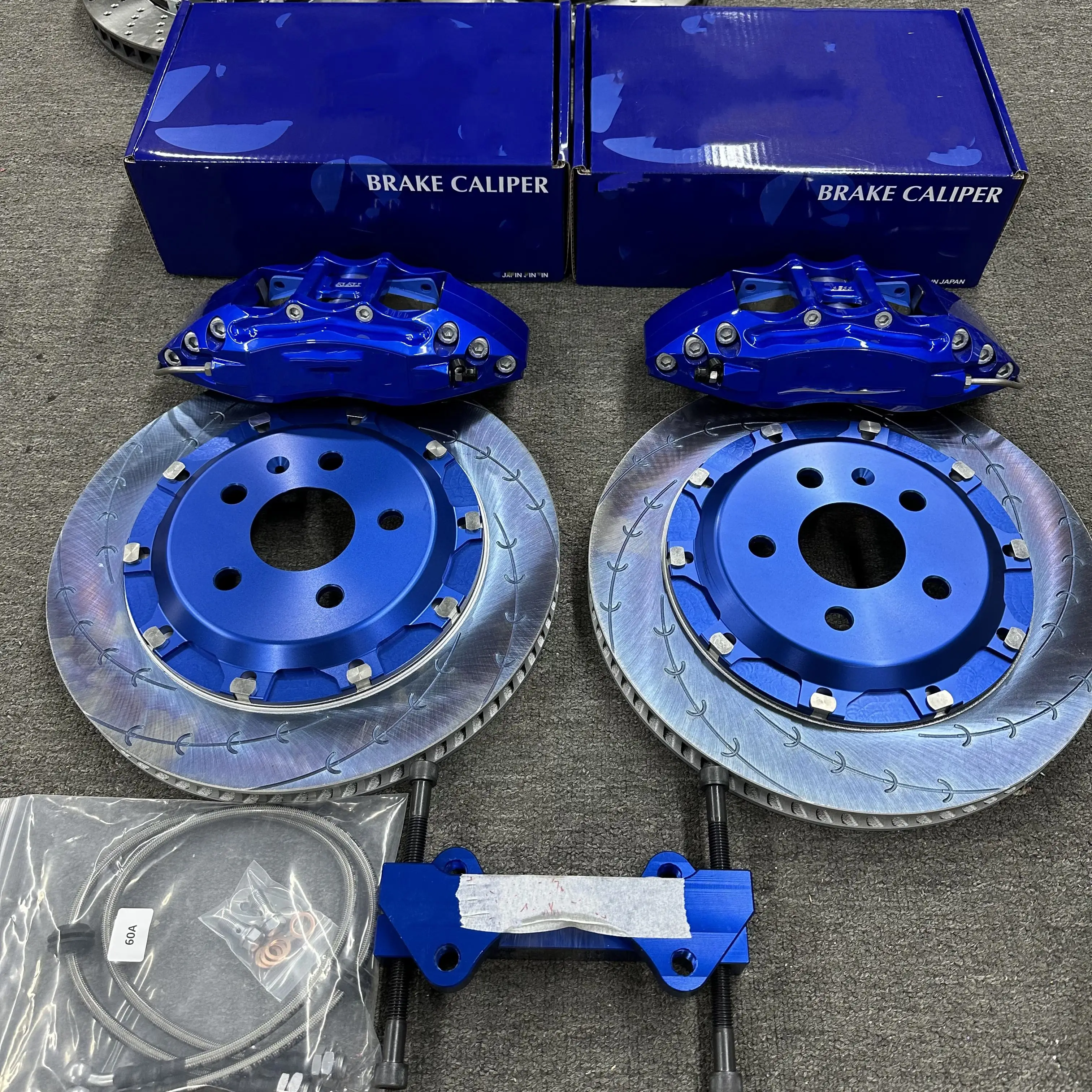 High Performance Modified Car Parts 18z 6 Pistons Big Brake Caliper Kit Auto Brake Systems Car Brake Systems Accessories Factory