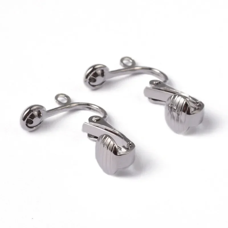 5Pairs Clip-on Earring Converter with Easy Open Loop for DIY Earring and Turn Any Studs Or Pierced into Clip on HK189
