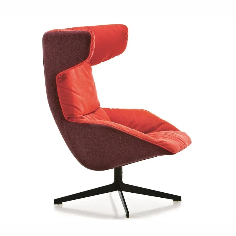 

l современное бархатное кресло для отдыха, вращающееся тканевое кресло для отдыха, мебель для отеля, диван для гостиной, стул