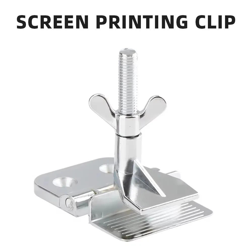 Printed Screen Butterfly Clip Locking Screen Clip Chrome Butterfly Clip Screen Frame Clip Locking Screen Clip