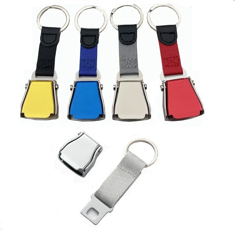 Creative Aviation Keyring Airline Mini Detachable Safety Buckle Keychain Airplane Flight Gift Car Key Chain Bag Charms Pendant