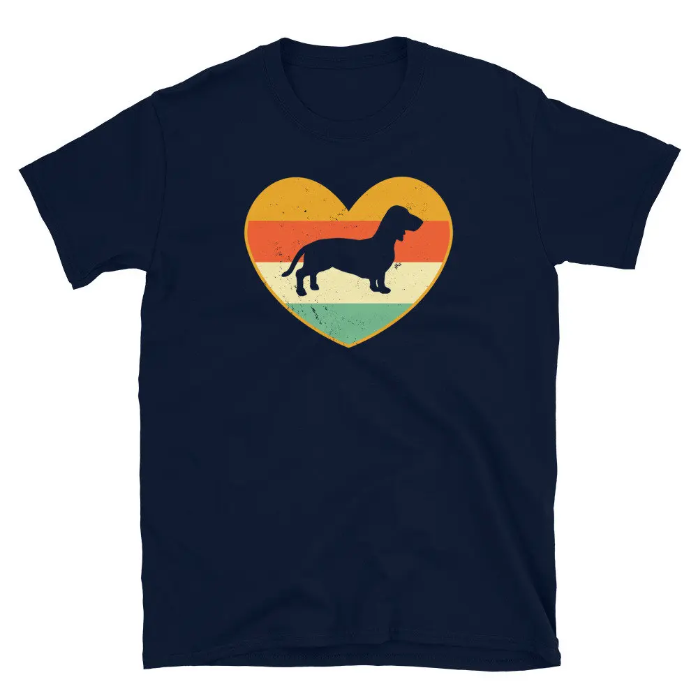 

Dachshund Dog Heart Cute Womens Weiner Dogs Lover Sausage Wiener Love T shirt
