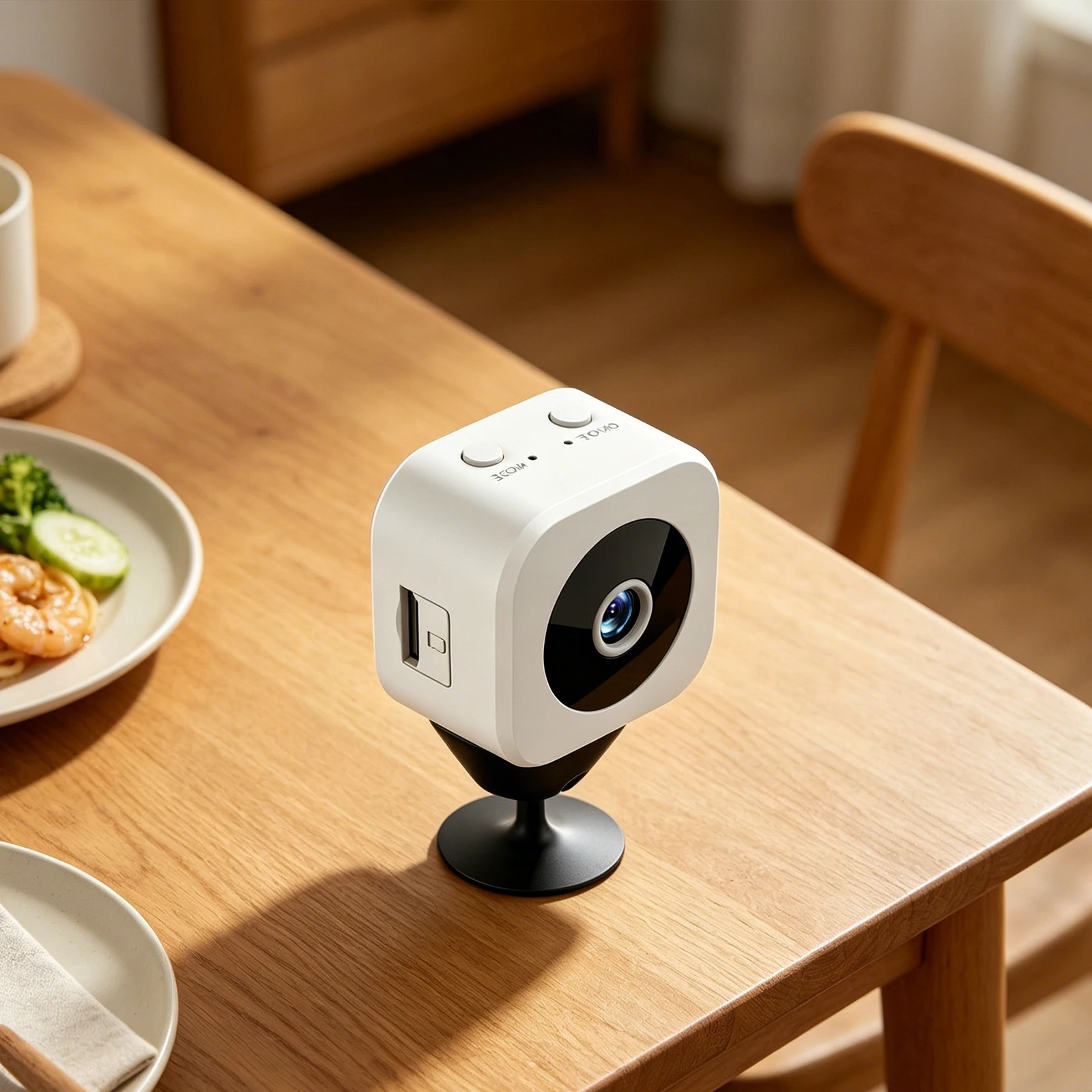 HD Wifi Mini Camera with Motion Detection Surveillance Camera Wide Angle Video Camera for Baby Room Home Office Warehouse