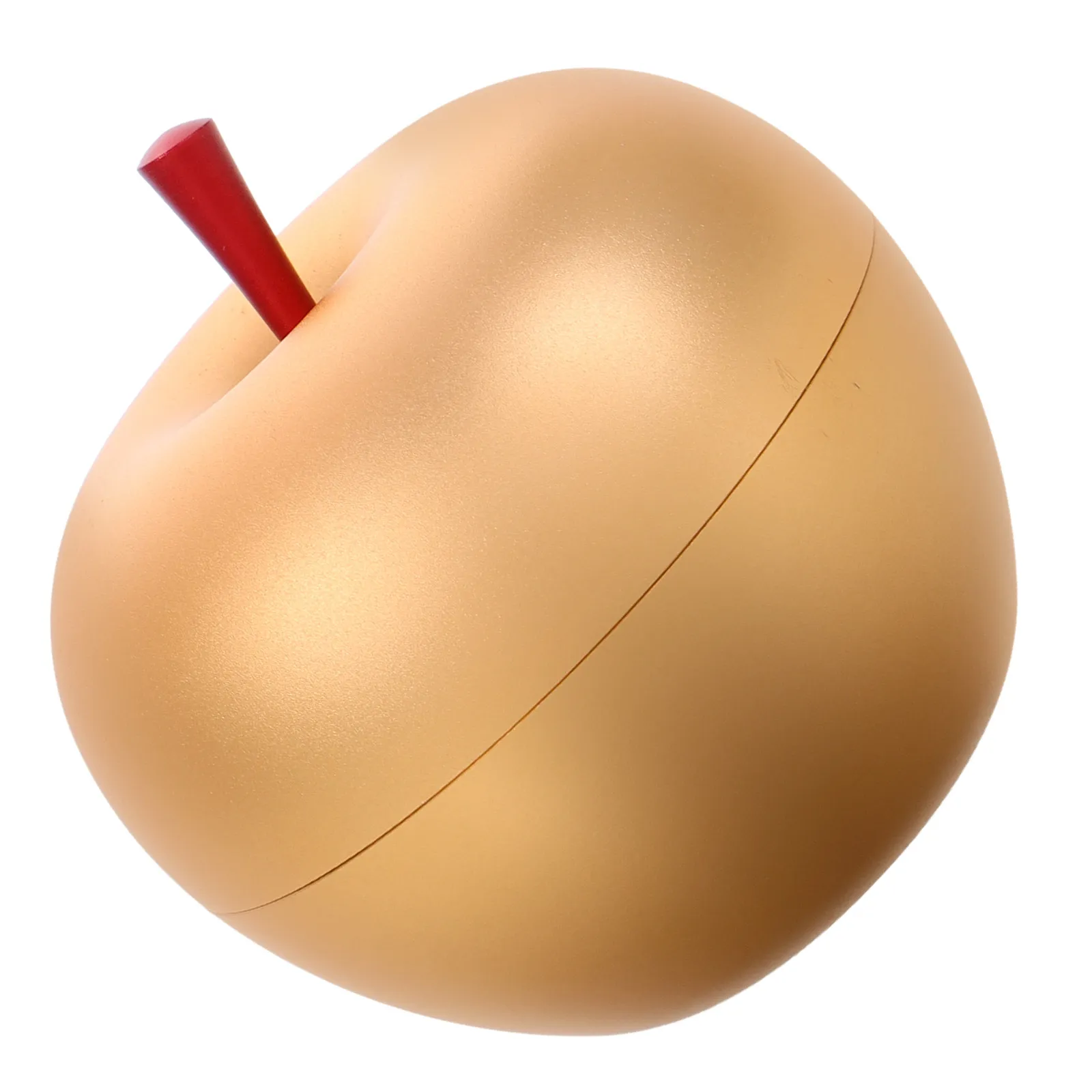 

Shape Golden Metal Jewelry Box Ring Holder Creative Design Elegant Presentation Box for Engagement Proposal Christmas