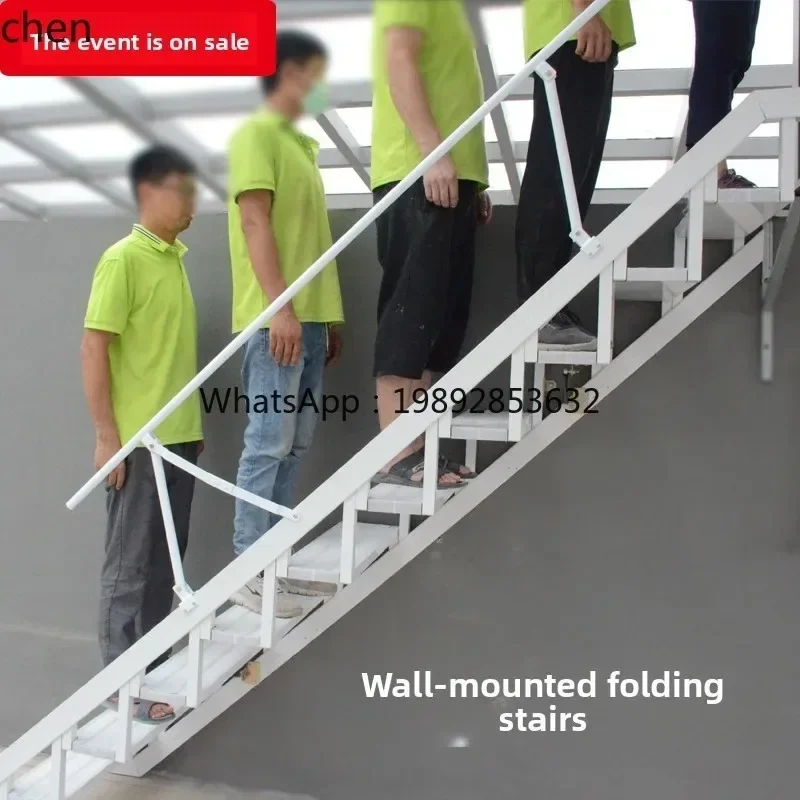 u20 Stairs Outdoor Loft Finished Villa Household Loft Small Apartment Stairs