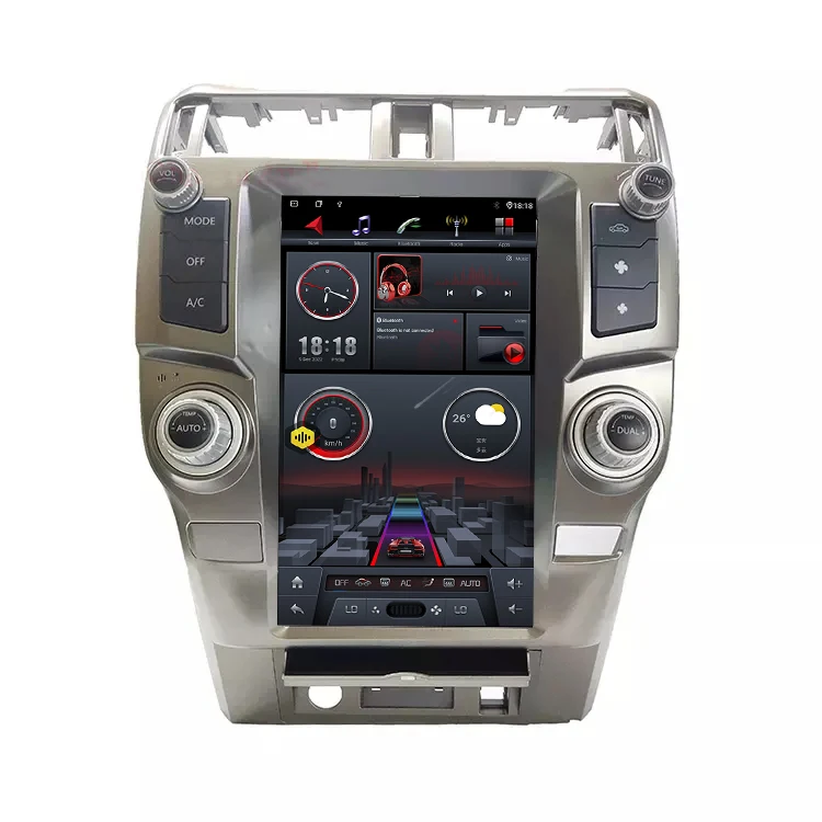 Style for 4Runner 13.6 Inch Multifunctional Navigation Car Audio Supports 360 Carplay Android 10 Car Radio 10-23