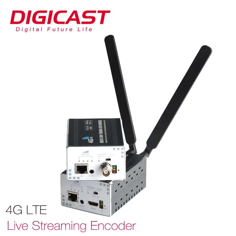 3G 4G WIFI Battery Live Video Encoder HD Ml SDI to Internet Wireless WIFI  LTE Encoder