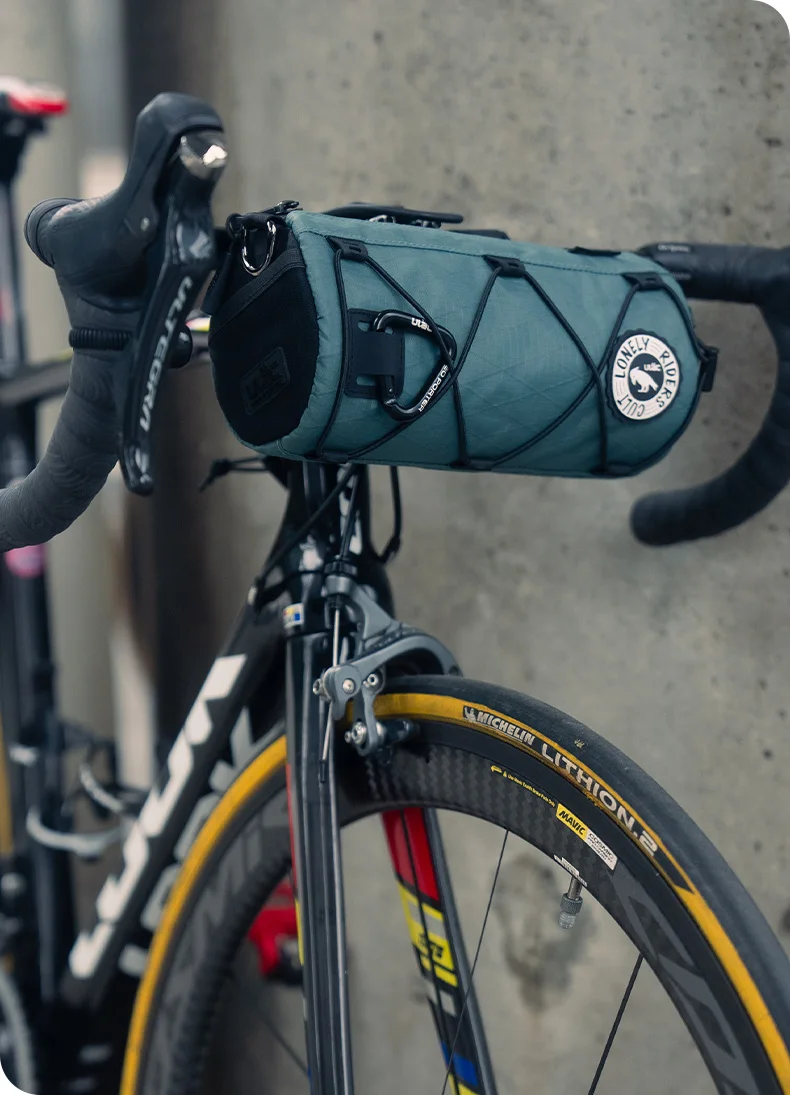 Ulac Fahrrad-Lenkertasche 1,7L Große Kapazität Verschleißfeste Fahrradtasche Mountainbike-Rennrad-Vordertasche Multifunktional – Detail 1