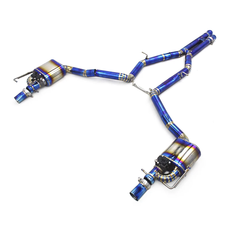 

OEM Titanium Alloy Exhaust Pipes for Mercedes-Benz E63/E63S W212 AMG 2007-2016 Valvetronic Muffler Catback Enhanced Power