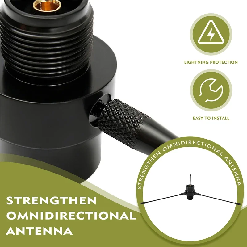 Pop Antenna UHF-F 10-1300MHz Nagoya Antenna Ground Redical For Car Mobile Radio Strengthen Omnidirectional Antenna