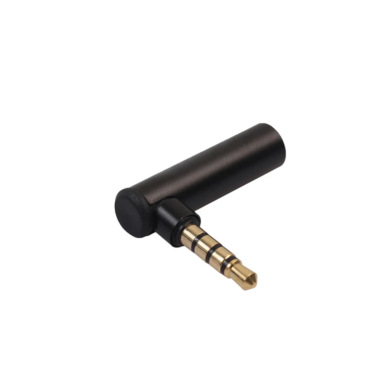 

90 Degree Headphone Audio Microphone Jack Stereo Plug Connector 3.5mm Male to Female Right Angled Adapter Converter