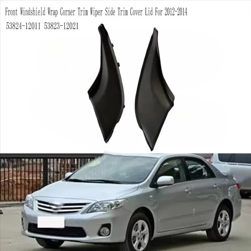 53824-12011 53823-12021 Left Right Auto Front Fender To Cowl Side Seal Trim Cover For Toyota Corolla JAPAN 12-14 AXIO