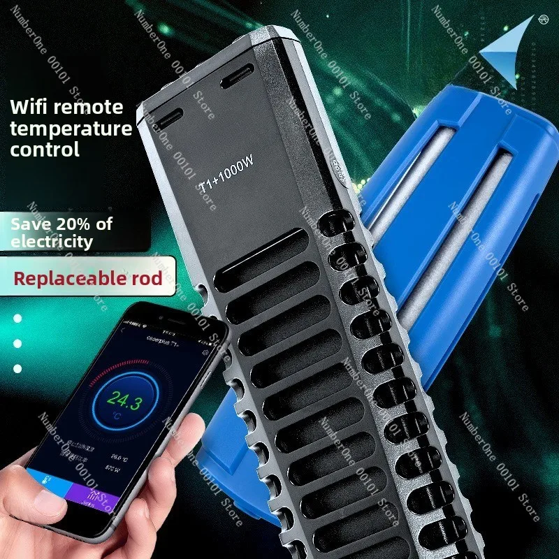 T1+ WiFi Aquarium Heater Automatic Constant Temperature PTC Quartz Energy Saving