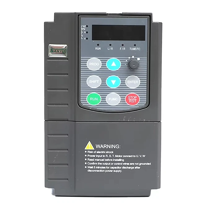 

SY9000 30KW SANYU Frequency Inverter VFD VSD Frequency Converter Drives AC DC AC Power Inverter Fan Water Pump 380V 50/60HZ