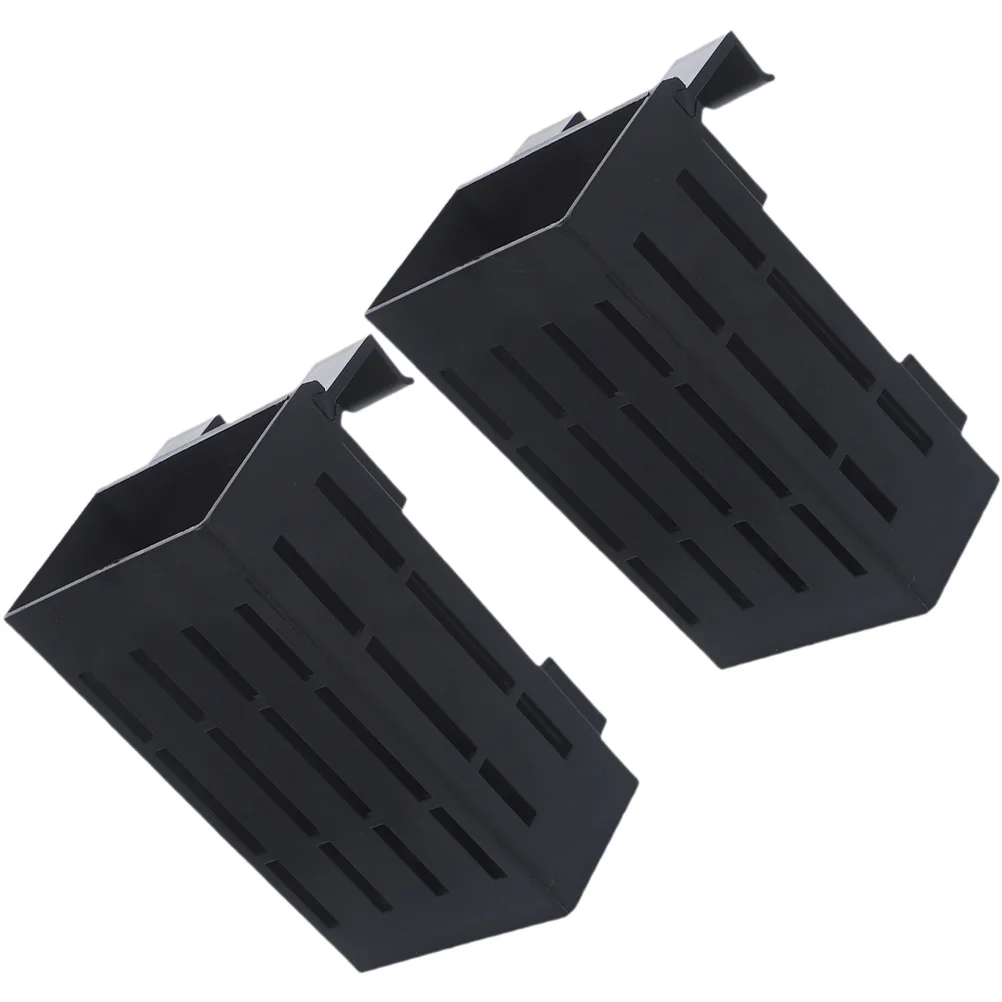 2Pcs Aquarium Plant Holder Hanging Plastic Aquatic Plant Pot Hollow Ventilation Design Suitable for Fish Tank Hydroponic